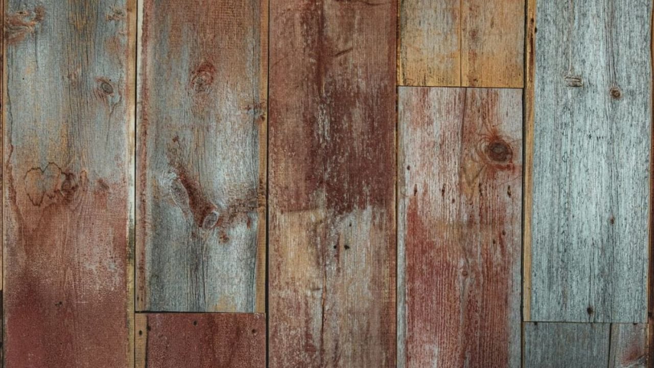 Effet vieux bois de grange