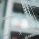 Rayures sur un miroir